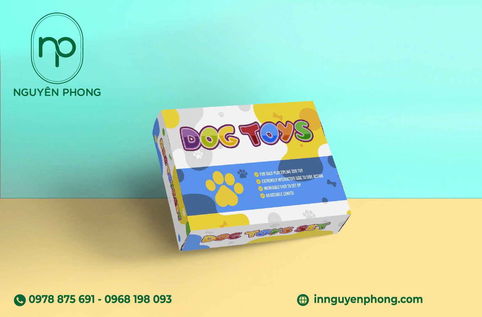 Đặt in hộp đựng đồ chuyên nghiệp tại Nguyên Phong 